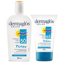 Dermaglós Kit Protector Solar Bebés y Niños Protección Alta