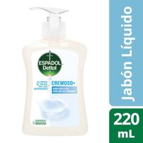 Espadol Jabón Líquido Antibacterial Cremoso 220 ml