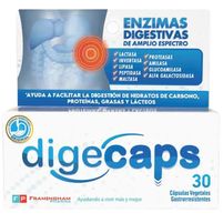 Digecaps Suplemento Dietario 30 Cápsulas Vegetales Gastrorresistentes