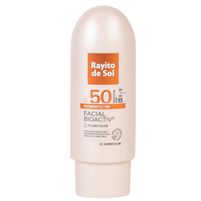 Rayito De Sol Protector Solar Facial FPS 50 Fluido Color (02 Summer Glow) 50 ml