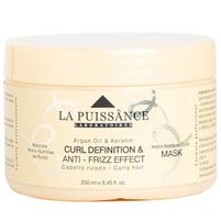 La Puissance Máscara Hidro Nutritiva De Rulos Curl Definition & Anti - Frizz Effect Argan Oil & Keratin 250 ml