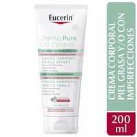 Eucerin Crema Corporal Triple Effect Dermo Pure Oil Control 200 ml