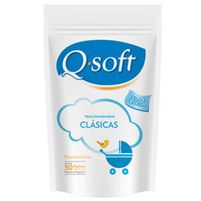 Q Soft Toallitas Húmedas Clásicas 50 Unidades