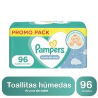 Pampers Promo Pack 96 Toallitas Húmedas Aroma De Bebé (2 X 48)