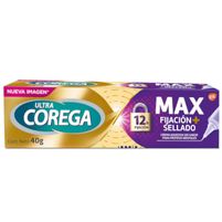 Corega Crema Adhesiva Sin Sabor Max Fijación + Sellado 70 g