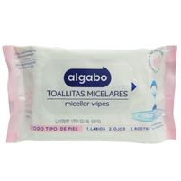 Algabo Toallitas Micelares Todo Tipo De Piel - 25 Unidades