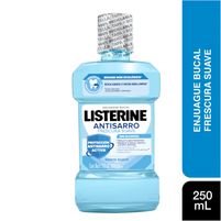 Listerine Enjuague Bucal Antisarro Frescura Suave - Menta Suave 250 ml