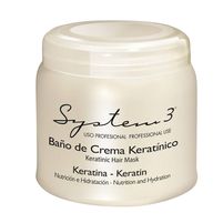 System 3 Baño De Crema Keratínico Nutrición E Hidratación - Uso Profesional 250 g