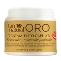 Tan Natural Tratamiento Capilar Oro - Reparador Y Restaurador Profundo 250 g