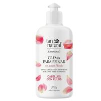 Tan Natural Crema Para Peinar Con Aceites Florales - Cabellos Con Rulos 200 g