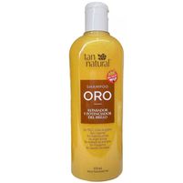 Tan Natural Shampoo Oro Reparador Y Potenciador Del Brillo  375 ml
