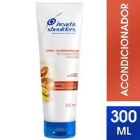 Head & Shoulders Acondicionador Dermo Revitalización Y Suavidad  - Aceite De Argán 300 ml
