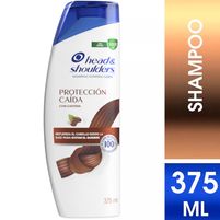 Head & Shoulders Shampoo Control Caspa - Protección Caída Con Cafeína 375 ml