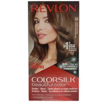 Revlon Colorsilk Kit Coloracion (50 Castaño Claro Cenizo)