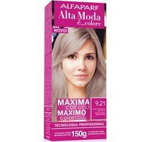 Alta Moda Kit Coloración 9.21 Rubio Clarísimo Irisado Ceniza