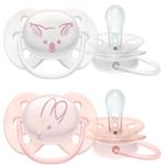 Avent-Chupetes-Ultra-Soft-Color-Blanco-Rosa-0---6-m--2-Unidades-