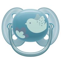 Avent Chupete Ultra Soft Deco Pajaro Pequeño/Flor 6-18 m (1 Unidad)