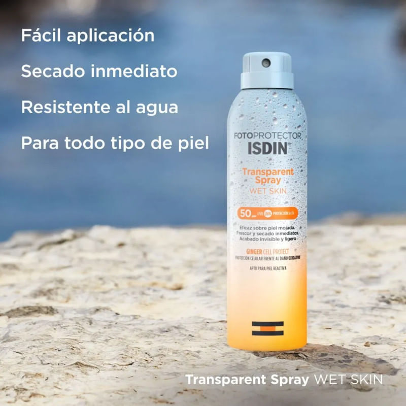 Isdin-Protector-Solar-Transparent-Spray-Wet-Skin-SPF-50-250-ml