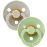 Bibs-Pack-2-Chupetes-Colour-Latex-Sand-Pistachio