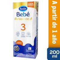 SanCor Leche Bebé Advanced 3 (1 año en adelante) 200 ml