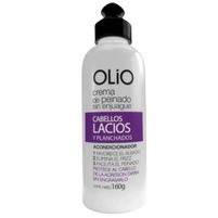 Olio Crema De Peinado Cabellos Lacios Y Planchados 160 g