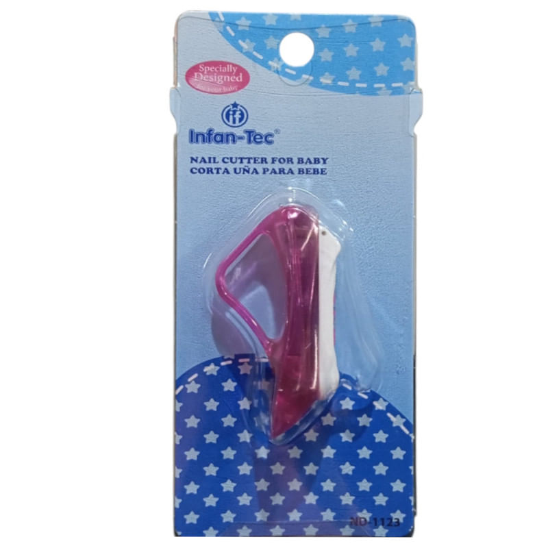Infan-Tec-Corta-Uña-Con-Dedal-Incorporado-Para-Bebe---Diseño-Variable