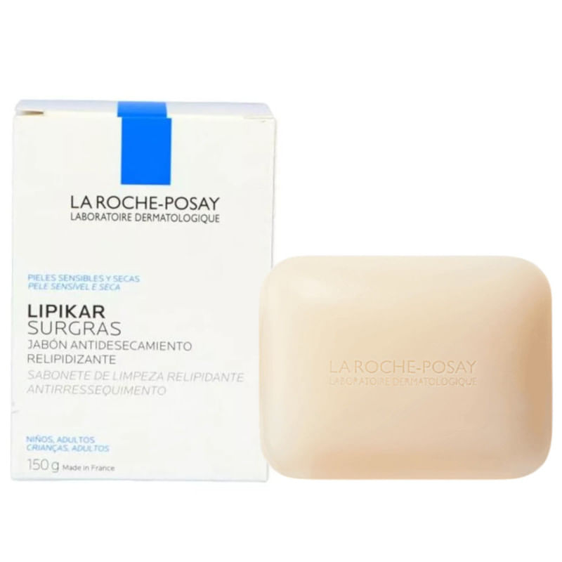 La-Roche-Posay-Lipikar-Surgras-Jabon-Antidesecamiento-150-g