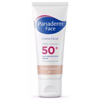 Panaderm Crema Facial Con Color FPS 50+ (Tono Medio) 50 g