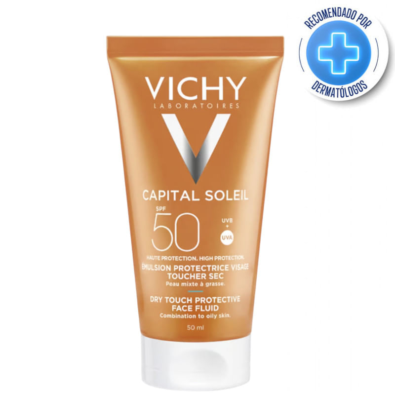 Vichy-Protector-Solar-Crema-Toque-Seco-Ideal-Soleil-SPF-50-50-ml