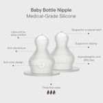 Bibs-Kit-De-2-Tetinas-De-Silicona---Flujo-Rapido