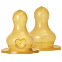 Bibs Kit De 2 Tetinas De Latex - Flujo Lento 0 + Meses