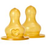 Bibs-Kit-De-2-Tetinas-De-Latex--Flujo-Rapido-2--Meses