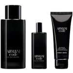 Giorgio-Armani-Set-Armani-Code-EDT-125-ml---Mini-Talla---Body-Gel-Shampoo
