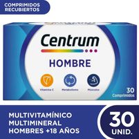 Centrum Suplemento Dietario Hombre 30 Comprimidos