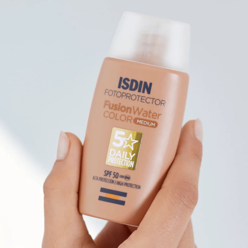 Isdin-Fusion-Water-FPS-50--Color-Medio-50-ml