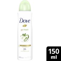 Dove Antitranspirante Aerosol Go Fresh Aroma De Pepino Y Té Verde 150 ml