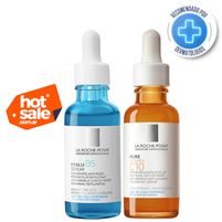 La Roche Posay Combo Serum Facial Hyalu B5 + Serum Facial Pure Vitamin C10