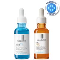 La Roche Posay Combo Serum Facial Hyalu B5 + Serum Facial Pure Vitamin C10