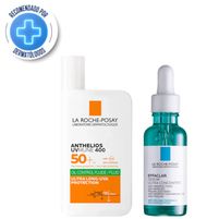 La Roche Posay Combo Effaclar Serum + Anthelios UV Mune 400 50+ Fluido Oil Control