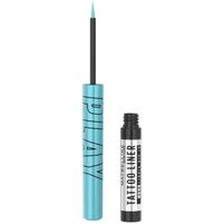 Maybelline Delineador Liquido Tatto Liner - (Ride-Metallic Aqua)