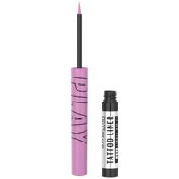 Maybelline Delineador Liquido Tatto Liner - (Shake-Matte Lilac)