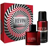 Kevin Set Red EDT 60 ml + Desodorante 150 ml!