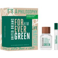 Benetton Set For Ever Green EDT 100 ml + Mini Talla 10 ml!