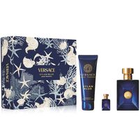 Versace Set Dylan Blue Pour Homme EDT 100 ml + Shower Gel 150 ml + Mini Talla 5 ml!