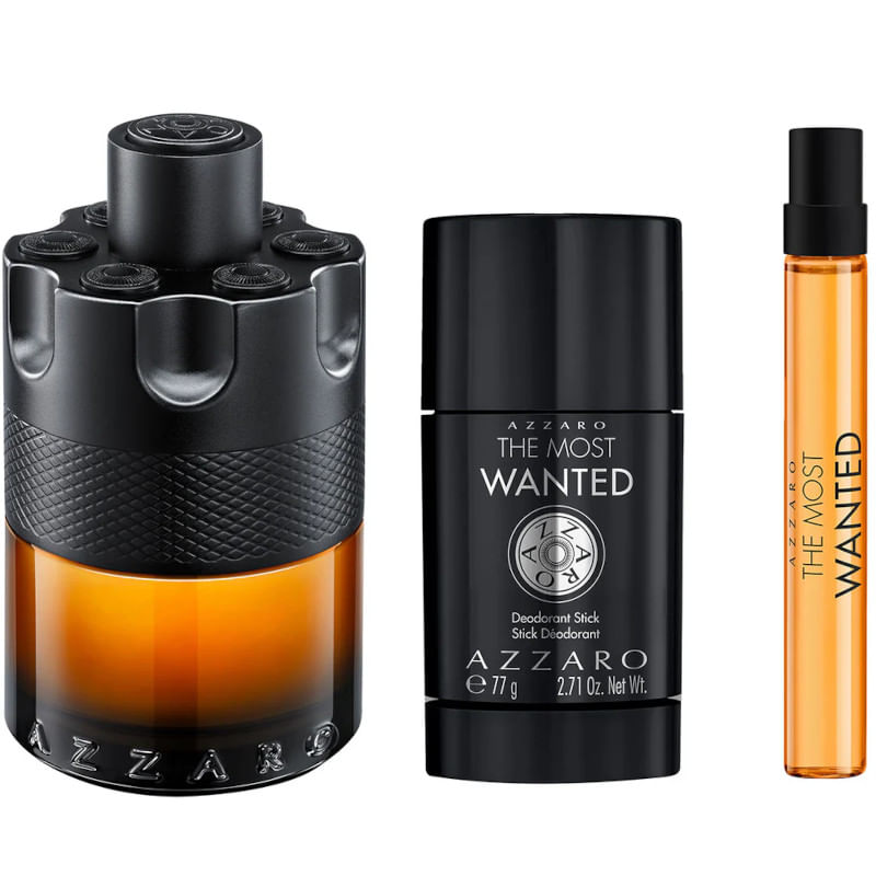 Azzaro-Set-The-Most-Wanted-Parfum-100-ml---Desodorante-77-g---Travel-Spray-10-ml-