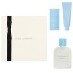 Dolce---Gabbana-Ligth-Blue-Pour-Homme-EDT-100-ml---Stick-Desodorant-75-ml---Shower-Gel-50-ml-