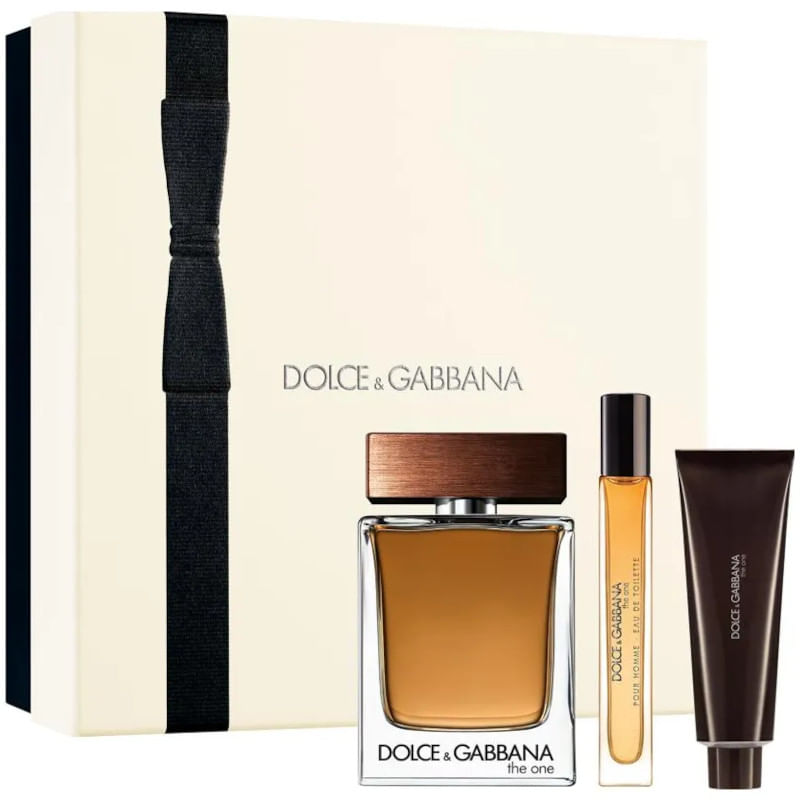 Dolce---Gabbana-The-One-EDT-100-ml---Mini-Talla-EDT-10-ml---Shower-Gel-50-ml-