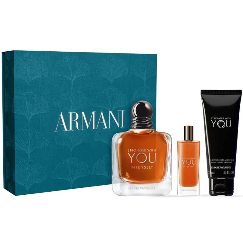 Armani-Stronger-With-You-Intensely-EDP-100-ml---Gel-De-Ducha-75-ml---Mini-Talla-EDP-Intense-15-ml-