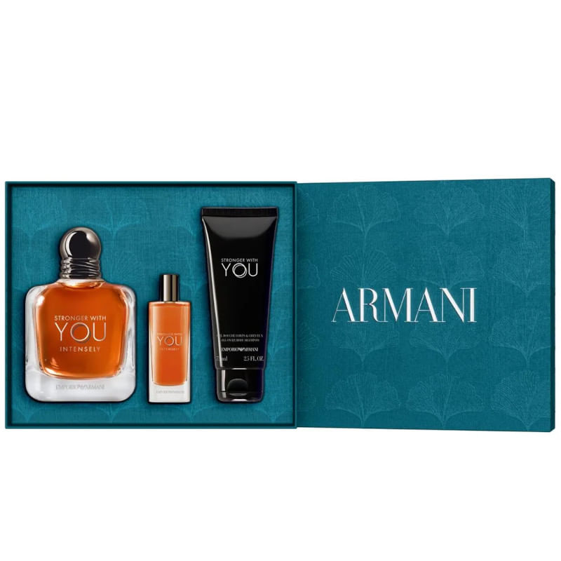 Armani-Stronger-With-You-Intensely-EDP-100-ml---Gel-De-Ducha-75-ml---Mini-Talla-EDP-Intense-15-ml-