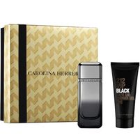 Carolina Herrera Set 212 Vip Black Elixir EDP 100 ml + Gel De Baño Y Ducha 100 ml!